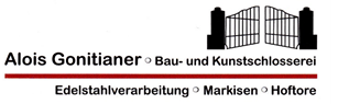 Alois Gonitianer Bau- und Kunstschlosserei